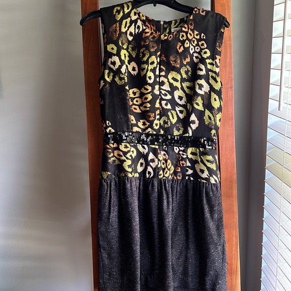 Rachel rachel Roy Drop Waist Sequin Print Dress - Picture 2 of 9